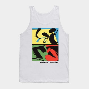 Rainer Maria == Original Retro Style Fan Design Tank Top